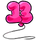 13BDayBalloonPink.gif