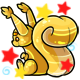 Enchanted Gold Knutt Plushie Enchanted Gold Knutt Plushie