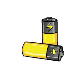 Yellow AA Battery Yellow AA Battery