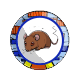 Brown Plague Plate Brown Plague Plate