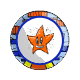 Orange Twinkle Plate Orange Twinkle Plate