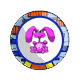 Pink Orville Plate Pink Orville Plate