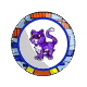 Purple Flaydor Plate Purple Flaydor Plate