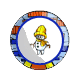 Yellow Snoween Plate Yellow Snoween Plate