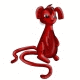 Red Doyle Plushie Red Doyle Plushie