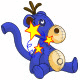 Enchanted Blue Addow Plushie Enchanted Blue Addow Plushie