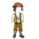 Seasonal Male Costume Seasonal Male Costume