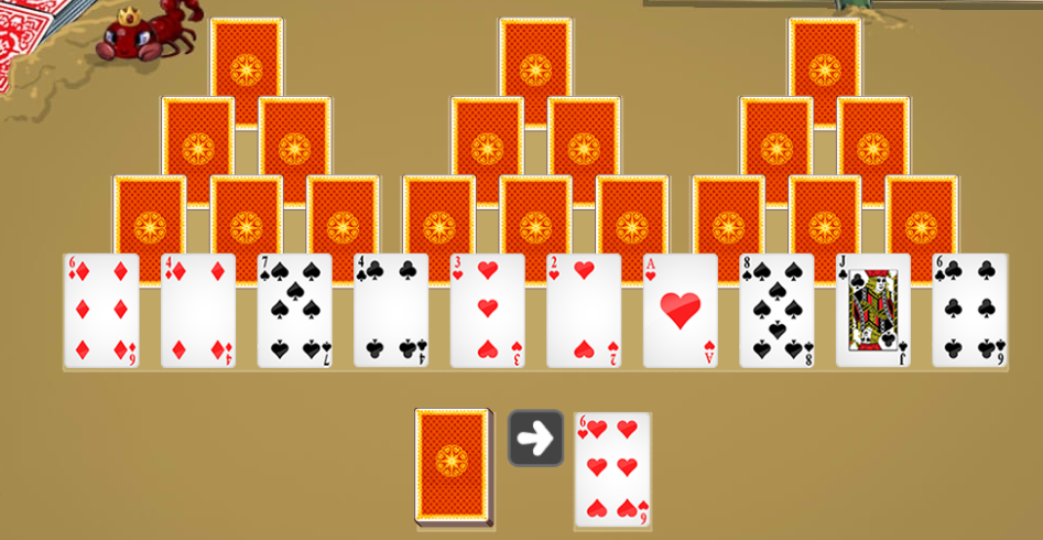 Triple Pyramid Solitaire