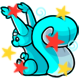 Enchanted Aqua Knutt Plushie Enchanted Aqua Knutt Plushie
