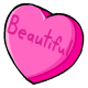 Beautiful Candy Heart