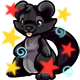 Enchanted Black Justin Plushie Enchanted Black Justin Plushie