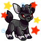Enchanted Black Kidlet Plushie Enchanted Black Kidlet Plushie