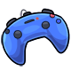 Blue Game Controller