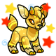 Enchanted Gold Kidlet Plushie Enchanted Gold Kidlet Plushie
