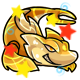 Enchanted Gold Paffuto Plushie Enchanted Gold Paffuto Plushie