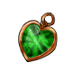 Green Heart Pendant