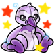 Enchanted Lilac Newth Plushie Enchanted Lilac Newth Plushie