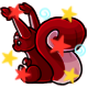 Enchanted Maroon Knutt Plushie Enchanted Maroon Knutt Plushie