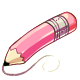 Pink Jumbo Pencil