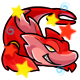Enchanted Red Paffuto Plushie Enchanted Red Paffuto Plushie