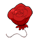 Red Rose Balloon