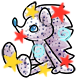 Enchanted Snow Rofling Plushie