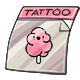 Cotton Candy Tattoo
