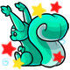 Enchanted Teal Knutt Plushie Enchanted Teal Knutt Plushie