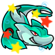 Enchanted Teal Paffuto Plushie Enchanted Teal Paffuto Plushie