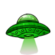 Green UFO