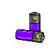 Purple AA Battery Purple AA Battery