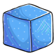 Blue Sugar Cube