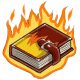 Flaming Book
