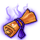 Magical Purple Scroll