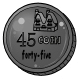 Forty Five Dukka Coin