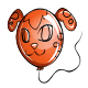 Orange Doyle Balloon