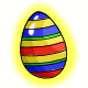Striped Glowing Egg