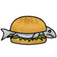 Grilled Fish Burger