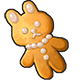 Vanilla Gingerbread Bunny
