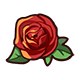 Tiny Red Rose