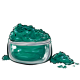 Sea Green Eye Makeup Powder Sea Green Eye Makeup Powder