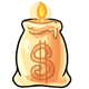 Money Bag Candle