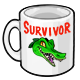Crikey Survivor Mug