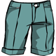 Cuffed Shorts