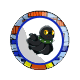 Black Spooks Plate Black Spooks Plate