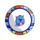 Blue Fatty Plate Blue Fatty Plate