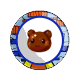 Brown Gummi Plate Brown Gummi Plate