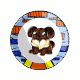 Chocolate Kouki Plate Chocolate Kouki Plate
