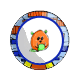 Orange Fatty Plate Orange Fatty Plate