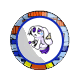 Purple Unlucky Plate Purple Unlucky Plate